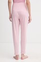 United Colors of Benetton spodnie piżamowe damskie z wiskozy 38C83F04Z różowy SS26