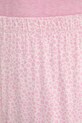 Odzież United Colors of Benetton spodnie piżamowe damskie z wiskozy 38C83F04Z różowy