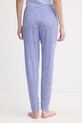 United Colors of Benetton spodnie piżamowe damskie z wiskozy 38C83F04Z niebieski SS26