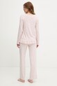 United Colors of Benetton pijama din două piese pentru femei roz 38C83P04I