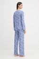 United Colors of Benetton piżama dwuczęściowa damska 38C83P04I niebieski SS26