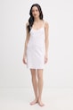 United Colors of Benetton koszula nocna damska bawełniana 3OJC3C01M biały SS26