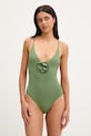United Colors of Benetton costum de baie dintr-o singură piesă pentru femei verde 3P6H5I01T