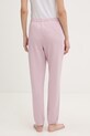 Odzież United Colors of Benetton spodnie piżamowe damskie z bawełną 3WNW3F050 fioletowy