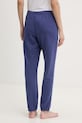 Odzież United Colors of Benetton spodnie piżamowe damskie z bawełną 3WNW3F050 granatowy