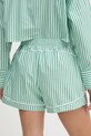 Odjeća Calvin Klein Underwear ženske kratke hlače za spavanje od pamuka LV00QS7604 zelena