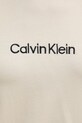 Calvin Klein Underwear dvodelna pižama ženska z bombažem LV00QS7653 bež