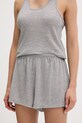 Oblečenie Calvin Klein Underwear dvojdielne pyžamo dámske s viskózou LV00QS7661 sivá