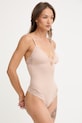 Calvin Klein Underwear body dámske LV00QF8866 béžová SS26
