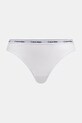 Calvin Klein Underwear brazilske hlačke ženske paket 3 kosov LV00QD5396 bela SS26