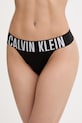 Calvin Klein Underwear tangá dámske čierna LV00QF8752