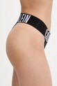 Oblečenie Calvin Klein Underwear tangá dámske LV00QF8752 čierna