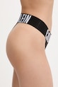 Oblečenie Calvin Klein Underwear tangá dámske LV00QF8752 čierna