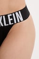 Calvin Klein Underwear tangá dámske čierna LV00QF8752