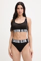 Calvin Klein Underwear klasične hlačke ženske LV00QF8753 črna SS26