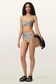 AllSaints strój kąpielowy dwuczęściowy damski COURT brązowy W007WE