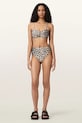 AllSaints strój kąpielowy dwuczęściowy damski COURT W007WE brązowy