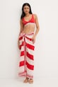 Tommy Hilfiger pareo dámské UW0UW06423 červená SS26