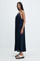 Tommy Hilfiger plážové šaty dámske UW0UW06426 tmavomodrá SS26