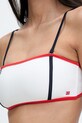 Oblečenie Tommy Hilfiger plavková podprsenka dámska UW0UW06373 biela