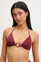 Tommy Hilfiger sutien de baie pentru femei burgundia UW0UW06387
