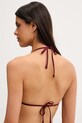 Îmbrăcăminte Tommy Hilfiger sutien de baie pentru femei UW0UW06387 burgundia