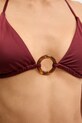 Tommy Hilfiger sutien de baie pentru femei burgundia UW0UW06387