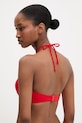 Odzież Tommy Hilfiger biustonosz kąpielowy damski UW0UW06388 czerwony