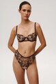 Undress Code biustonosz Wildflower Bra czarny 1155UC