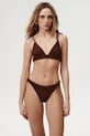 Undress Code biustonosz kąpielowy damski Before Sunrise Bikini Top brązowy 1202