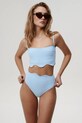 Undress Code figi kąpielowe Dashing Bikini Bottom dół niebieski 1206UC