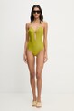 Patrizia Pepe strój kąpielowy jednoczęściowy damski 2I0162.J415 zielony SS26