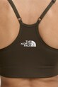 The North Face biustonosz sportowy Flex NF0A8BRU21L1 zielony