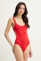 Max&Co. strój kąpielowy jednoczęściowy damski MCAEMBLEMA czerwony 2616831017200