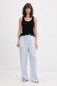 Tommy Hilfiger donji dio pidžame ženske viskozne UW0UW06244 plava SS26