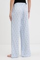 Odjeća Tommy Hilfiger donji dio pidžame ženske viskozne UW0UW06244 plava