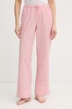 Tommy Hilfiger pyžamové kalhoty dámské růžová UW0UW06305