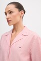 Tommy Hilfiger koszula piżamowa damska czerwony UW0UW06304