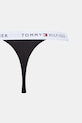 Tommy Hilfiger прашки дамски от памук с еластан 3 броя UW0UW06518 черен