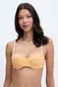 Tommy Hilfiger plavková podprsenka dámska SUMMER oranžová UW0UW06453