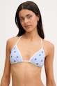 Tommy Hilfiger Plavková podprsenka dámská SUMMER modrá UW0UW06543