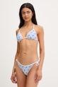 Tommy Hilfiger Plavková podprsenka dámská SUMMER UW0UW06543 modrá SS26