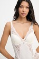 Odzież BOSS body damskie BODYSUIT_BLOSSOM 50556199 beżowy