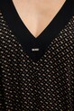 BOSS sukienka plażowa damska Monogram_Kaftan 50561263 czarny