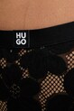 HUGO стрінги жіночі мереживні BLOOM LACE THONG чорний 50561611