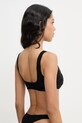 Одяг HUGO бюстгальтер для плавання жіночий Terry mono_bralette 50561090 чорний