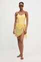 Karl Lagerfeld plážová sukně dámská B2W46010 žlutá SS26