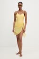 Karl Lagerfeld plážová sukně dámská B2W46010 žlutá SS26