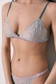 women'secret biustonosz trójkątny koronkowy 4023930 niebieski