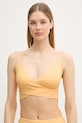 Casall αθλητικό σουτιέν Cross κίτρινο 26139